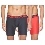 Under Armour Heren 1363619-600_s Boxershort, Rood, One Size UK