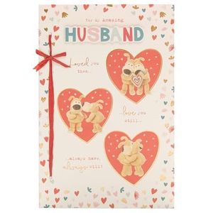 Boofle Valentijnskaart voor echtgenoot met schattig motief