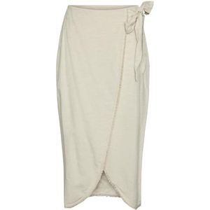 PIECES Pckalou Hw Wrap Skirt Wikkelrok voor dames, Berk