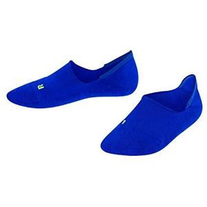 FALKE Cool Kick onzichtbare sokken, uniseks en kinderen, ademend, sneldrogend, wit/grijs, meer kleuren, sportvoeten, hoge hals, anti-glijsysteem, 1 paar, blauw (kobalt 6712)