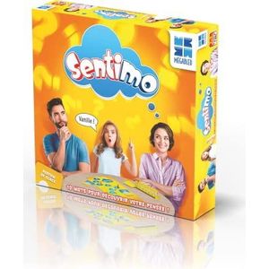 Megableu - Sentimo – Raad je gedachten ��– bordspel – gezelschapsspel – om te spelen met familie of vrienden – vanaf 7 jaar