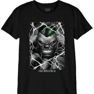 Marvel BOMARCOTS176 T-shirt, zwart, 10 jaar, jongens, zwart, 10 jaar, zwart.