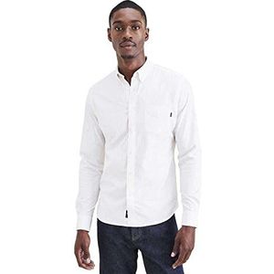 Dockers Stretch Oxford shirt heren shirt, Ensenada Oxford rozenkwarts strepen