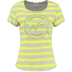 KEY LARGO T-shirt Laguna New Round pour femme, Jaune fluo (1409), L