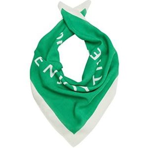 s.Oliver Dames modal halsdoek met groene letterprint, Groen