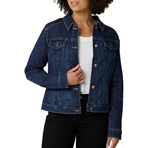 Riders by Lee Indigo Denim Jacket Denim Jas Dames, Gehard - donkerblauw
