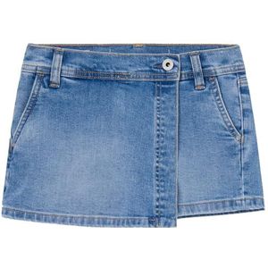 Pepe Jeans A-Line Skort Fit Denim Shorts 6 jaar, Blauw