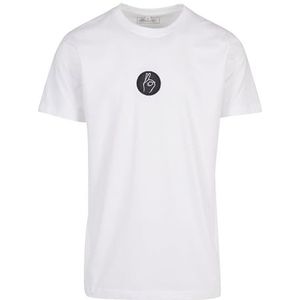 Mister Tee Easy Sign Patch Tee T-shirt pour homme Blanc Taille M, Blanc., M