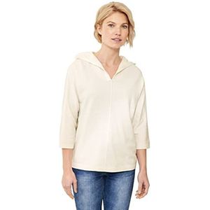 Cecil B302294 Sweatshirt voor dames, zand ruw beige