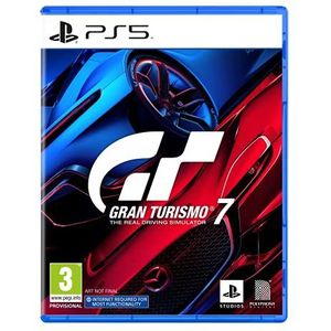 Sony, Gran Turismo 7 PS5, Jeu de Course, Édition Standard, Version Physique avec CD, En Français, 1 Joueur et Multijoueurs, PEGI 3, Pour PlayStation 5