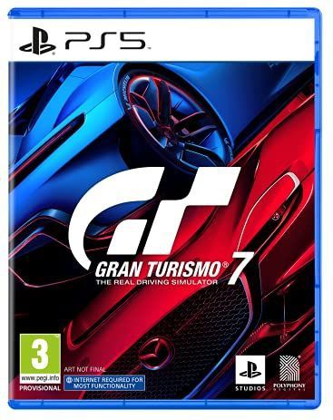 Sony, Gran Turismo 7 PS5, Jeu de Course, Édition Standard, Version Physique avec CD, En Français, 1 Joueur et Multijoueurs, PEGI 3, Pour PlayStation 5