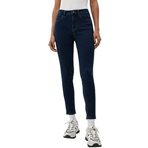 Q/S by s.Oliver Dames jeansbroek 7/8 blauw 38, Blauw