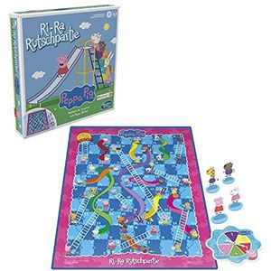 Ri-Ra Rutschpart Peppa Pig Edition gezelschapsspel voor kinderen vanaf 3 jaar, voor 2-4 spelers