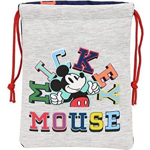 MICKEY Mouse Only One lunchtas, hoogwaardige tas, maximale sterkte, voedselhouder, vrije tijd, marineblauw, 20 x 25 cm, marineblauw, Estándar, casual