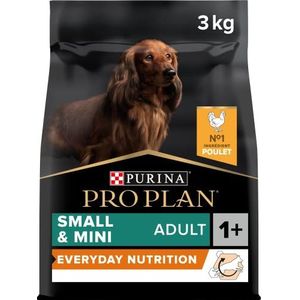 Pro Plan Small & Mini Adult met OPTIBALANCE Rijk aan kip, 3 kg, droogvoer voor kleine volwassen honden