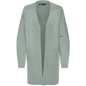 ONLY Onlfrida Life Ls Open Cardigan Cc Knt Damesvest, Aqua Gray