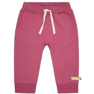 loud + proud Sweat doux unisexe pour enfant, certifié GOTS, rouge, 74-80