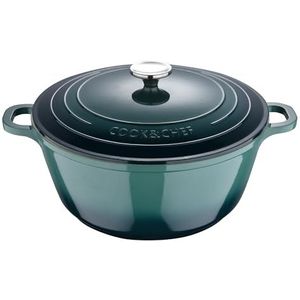 BERGNER – Casserole avec couvercle Excalibur de 28 x 12 cm - Fabriqué en fonte d'aluminium - Revêtement résistant et durable - Convient à tous les types de cuisinières, y compris à induction