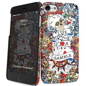 i-Paint Tattoo harde hoes voor iPhone 7/8