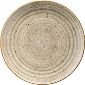 Bonna Aura platte borden, 12 stuks, terracotta, Ø 170 mm
