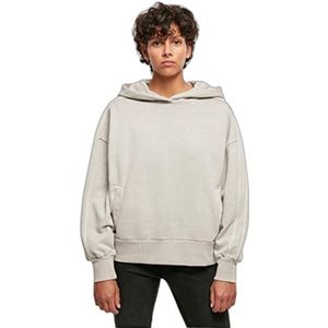 Urban Classics Dames hoodie oversized hoodie in 3 kleuren maten XS tot 5XL, warm grijs, XL, warmgrijs