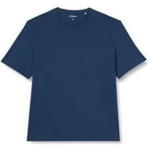 s.Oliver Heren Brad Slim Fit T-shirt Korte Mouwen Blauw 3XL, Blauw, 3XL, Blauw