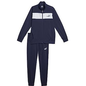 PUMA Herentrainingspak Poly Suit Cl, marineblauw, S