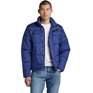 G-STAR RAW Foundation gewatteerde jas heren, Blauw (Balpen Blauw D22886-D199-1822)