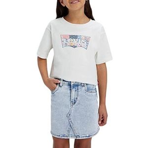 Levi's Lvg Meet and Greet Organic Tee 4eh901 S Tee jongens (1 stuk), Witte alyssum