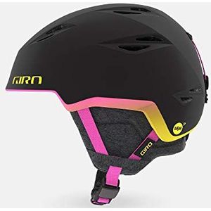 Giro Envi MIPS Skihelm voor dames, mat zwart/neon S