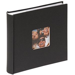 walther design ME-110-B Fun-memo-insteekalbum, 200 foto's 10x15 cm, zwart