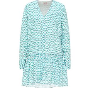 Mioki Robe d'été pour femme 19315691-MI03, turquoise, taille M, Robe d'été, M