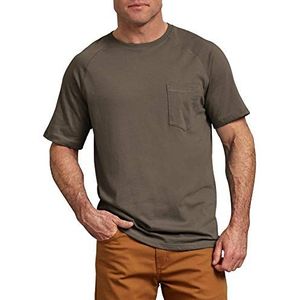 Dickies Verkoelend T-shirt voor heren, korte mouwen, grijs, 2x, grijs.