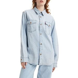 Levi's Relaxed Fit Western Shirt voor heren (1 stuk), Relaxed western icy