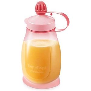 Tescoma Papu Papi Soft Bottle met lepel, 200 ml, roze