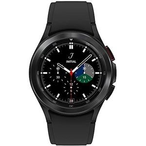 Samsung SAM8806092604612, Galaxy Watch4 Classic 4G 42 mm, zwart, smartwatch, roterende ring, gezondheid, wellness, sport, BMI, ECG, Engelse versie