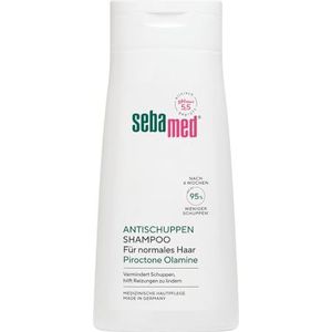 Sebamed Anti-roos shampoo, 400 ml, ook geschikt voor vettig haar en droge hoofdhuid, 50% minder roos na slechts 14 dagen, voor de dagelijkse reiniging, voor mannen en