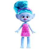 Trolls Trendy Chenille pop, geïnspireerd op de film 3 Dreamworks, met flitsend haar, afneembare kleding en accessoires, om te verzamelen, speelgoed voor kinderen, vanaf 3 jaar, HNF15