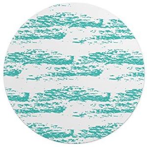 Questo Casa, Ronde muismat met antislip onderkant voor kantoor en thuis, diameter 22 cm