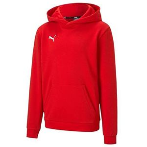 Puma Teamgoal 23 Casuals Hoody Jr Pullover voor jongens, rood, 152, Puma Rood