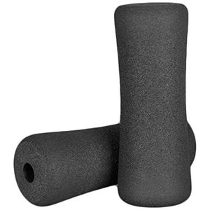 OTFAITP Paar schuimrubberen voetrollen, gebruikt om sportuitrusting in de sportschool te vervangen, geschikt voor 1 inch stang (schuim 22,0 x 8,0 x 2,2 cm)