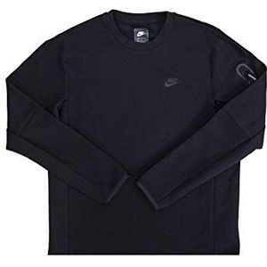 Nike Fleece Jogger shirt met lange mouwen voor heren, zwart/zwart, FR (maat fabrikant: XL)