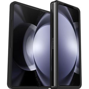 OtterBox Thin Flex Beschermhoes voor Samsung Galaxy Z Fold5, schokbestendig, valbescherming, elegant, tweedelige beschermhoes, getest volgens militaire normen, voor klaptelefoons, zwart