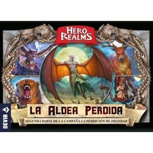 Devir Hero Realms: Uitbreiding van het verloren dorp, gezelschapsspel met coöperatieve vrienden, 12 (BGHRALSP)