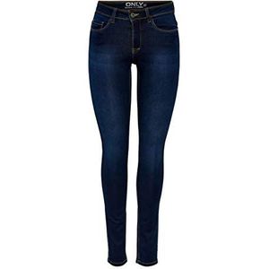 ONLY Ultimate King Reg Jeans, voor dames, Blauw (Donkerblauwe Denim)