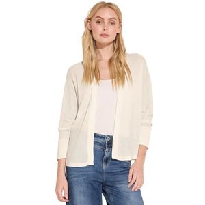 Street One A253778 gebreid damesvest, Lucid White