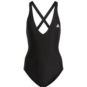 Adidas Legend Ink/Wit, eendelig 3-delig badpak voor dames, 26