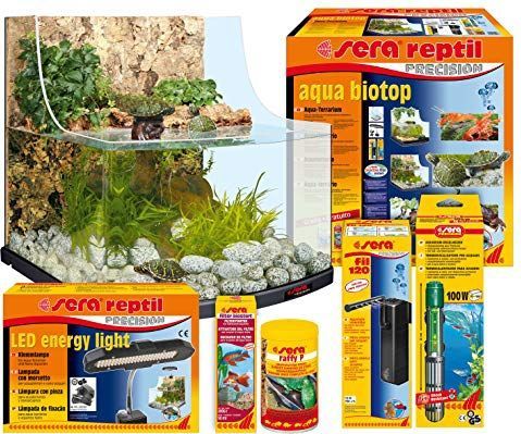 sera Reptil Aqua Biotop Volledig waterterrarium voor kleine schildpadden, krabben en krabben