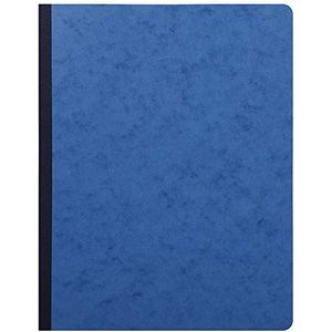 Exacompta 4040BE notitieboek, 32 x 25 cm, verticaal, gevoerd, 80 pagina's, 4 kolommen per pagina, 31 regels, 110 g/m², blauw