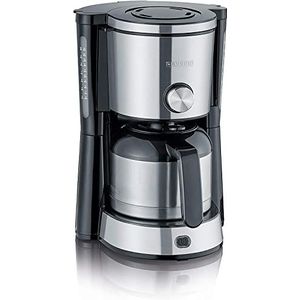 Severin KA Koffiezetapparaat TypeSchakelaar - Filterkoffiezetapparaat - Zilver - Zwart